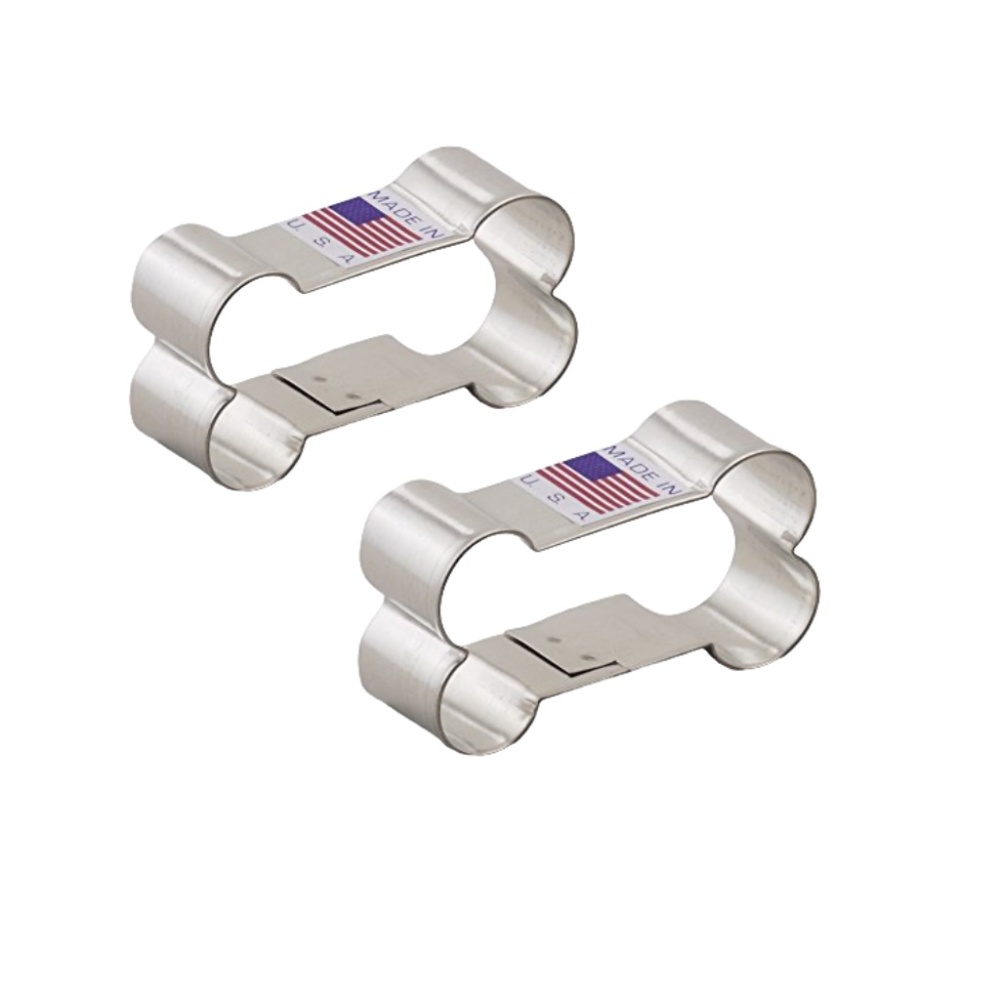 Dog Bone Cookie Cutters - Bundle of 2